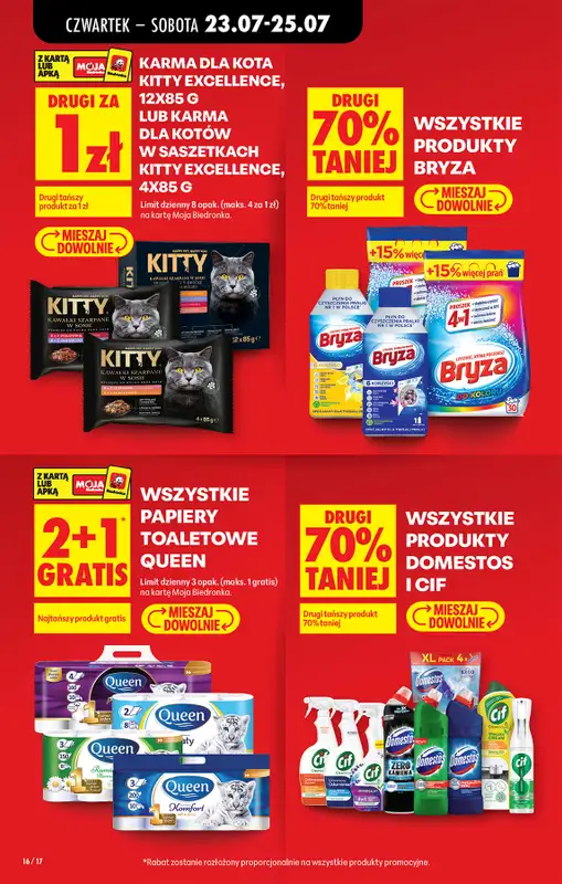 Biedronka - gazetka promocyjna Od czwartku, Z ladą tradycyjną od czwartku 23.07 do środy 29.07 - strona 17