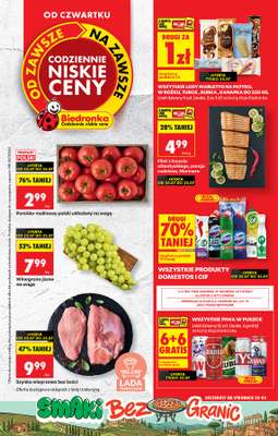 Biedronka - gazetka promocyjna Od czwartku, Z ladą tradycyjną od czwartku 23.07 do środy 29.07