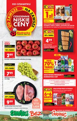 Biedronka - gazetka promocyjna Od czwartku, Z ladą tradycyjną od czwartku 23.07 do środy 29.07