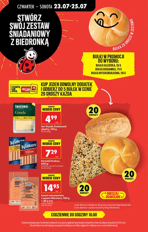 Biedronka - gazetka promocyjna Od czwartku, Z ladą tradycyjną od czwartku 23.07 do środy 29.07 - strona 54