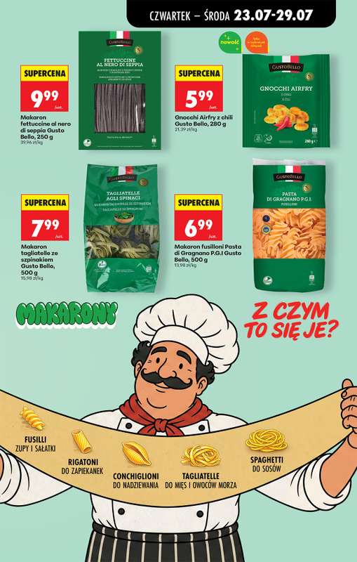 Biedronka - gazetka promocyjna Od czwartku, Z ladą tradycyjną od czwartku 23.07 do środy 29.07 - strona 61