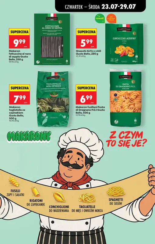 Biedronka - gazetka promocyjna Od czwartku, Z ladą tradycyjną od czwartku 23.07 do środy 29.07 - strona 61
