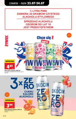 Biedronka - gazetka promocyjna Od czwartku, Z ladą tradycyjną od czwartku 23.07 do środy 29.07 - strona 82