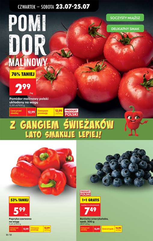 Biedronka - gazetka promocyjna Od czwartku, Z ladą tradycyjną od czwartku 23.07 do środy 29.07 - strona 38