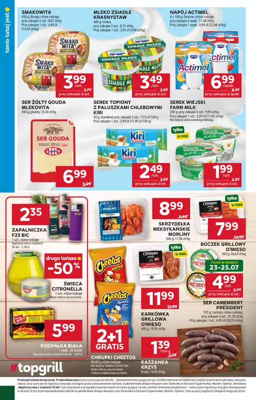 Stokrotka - gazetka promocyjna Gazetka Market od czwartku 23.07 do środy 29.07 - strona 20