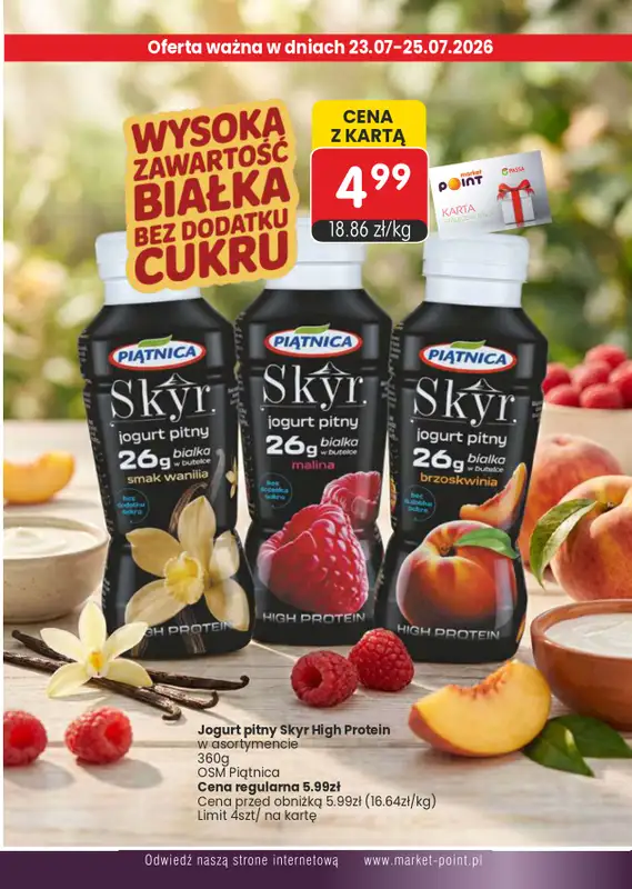Market Point - gazetka promocyjna Gazetka od czwartku 23.07 do soboty 08.08 - strona 2
