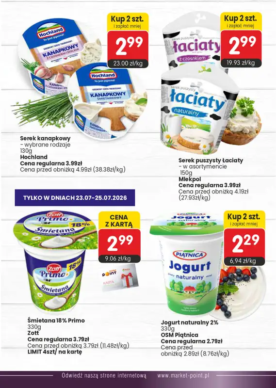 Market Point - gazetka promocyjna Gazetka od czwartku 23.07 do soboty 08.08 - strona 10