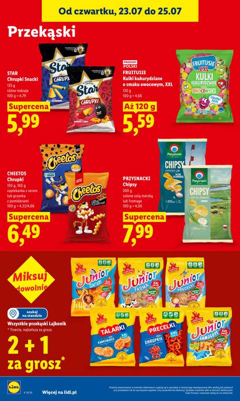 Lidl - gazetka promocyjna Oferta od czwartku od czwartku 23.07 do soboty 25.07 - strona 90
