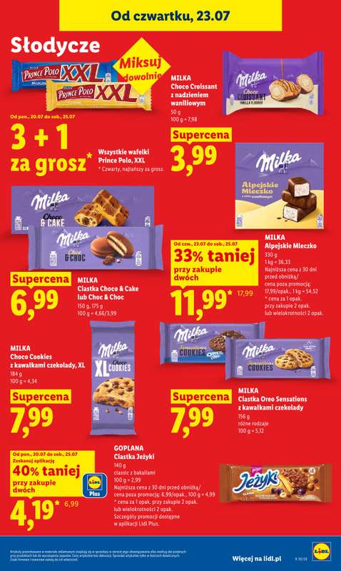 Lidl - gazetka promocyjna Oferta od czwartku od czwartku 23.07 do soboty 25.07 - strona 85