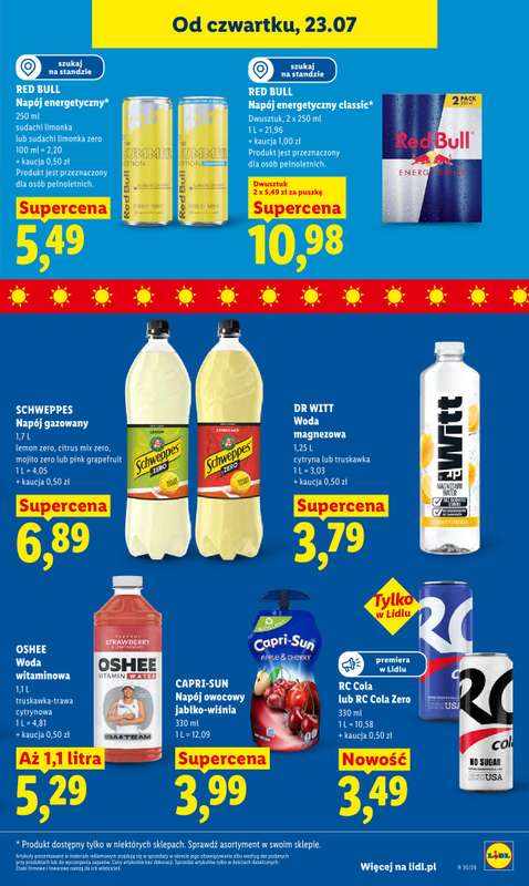 Lidl - gazetka promocyjna Oferta od czwartku od czwartku 23.07 do soboty 25.07 - strona 77