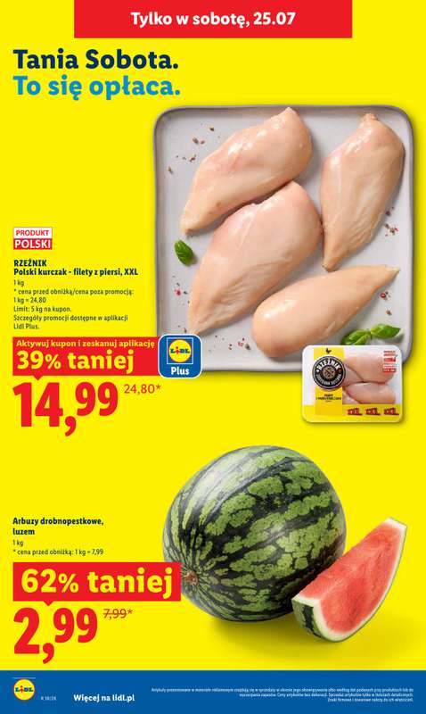 Lidl - gazetka promocyjna Oferta od czwartku od czwartku 23.07 do soboty 25.07 - strona 10