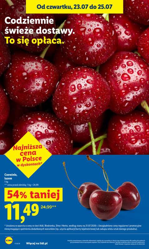 Lidl - gazetka promocyjna Oferta od czwartku od czwartku 23.07 do soboty 25.07 - strona 26
