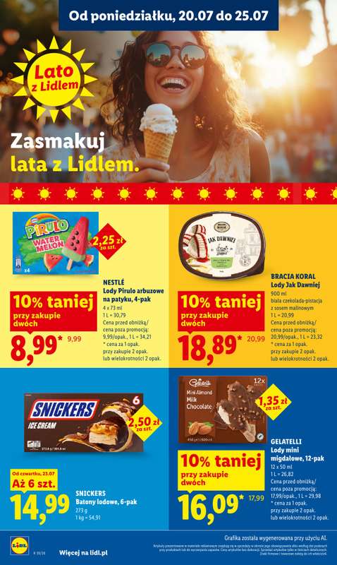 Lidl - gazetka promocyjna Oferta od czwartku od czwartku 23.07 do soboty 25.07 - strona 74