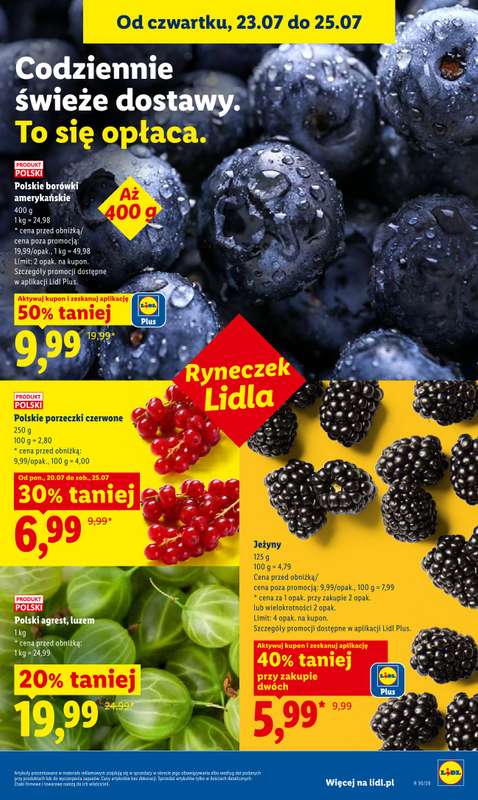 Lidl - gazetka promocyjna Oferta od czwartku od czwartku 23.07 do soboty 25.07 - strona 53