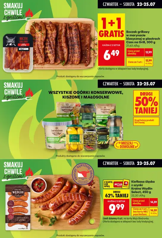 Biedronka - gazetka promocyjna Biedronkowe oszczędności od czwartku   - strona 3