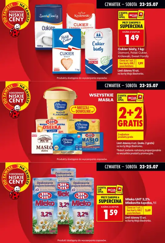 Biedronka - gazetka promocyjna Biedronkowe oszczędności od czwartku   - strona 2