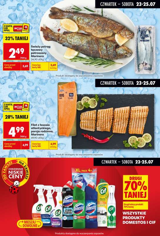 Biedronka - gazetka promocyjna Biedronkowe oszczędności od czwartku od czwartku 23.07 do soboty 25.07 - strona 7