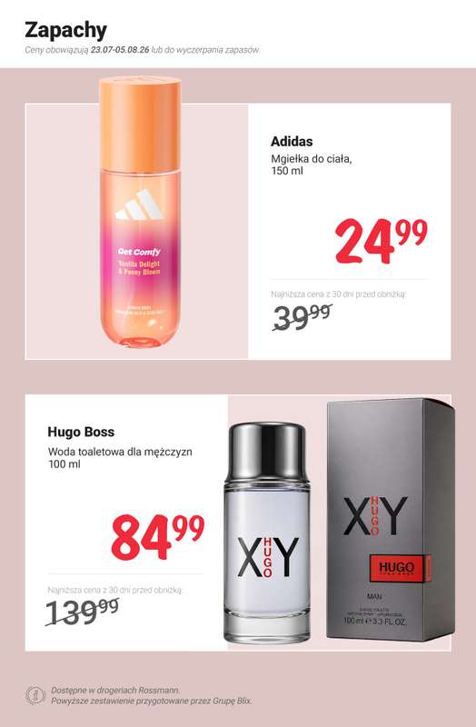 Rossmann - gazetka promocyjna Nowe MEGA PROMOCJE - od 23.07 od czwartku 23.07 do środy 05.08 - strona 4