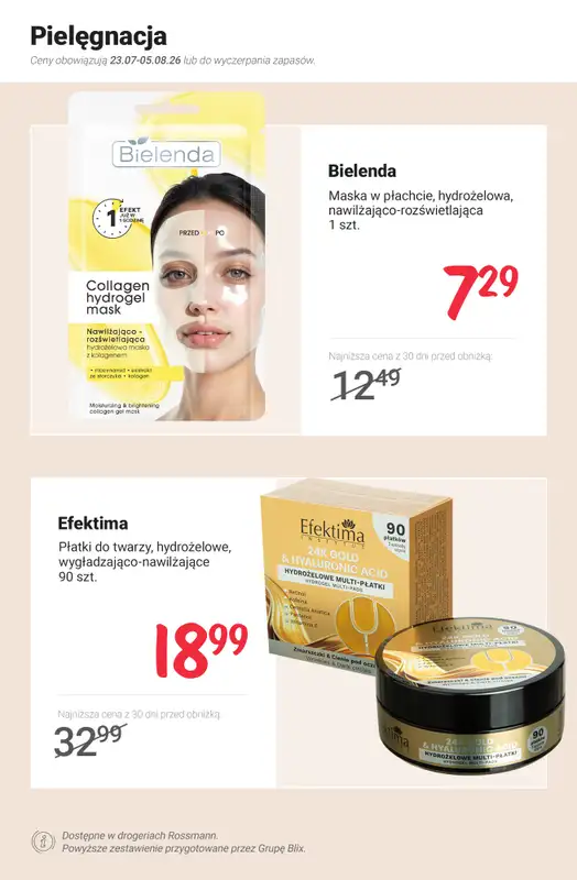 Rossmann - gazetka promocyjna Nowe MEGA PROMOCJE - od 23.07 od czwartku 23.07 do środy 05.08 - strona 7