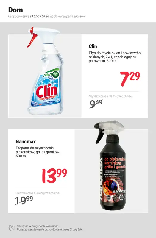 Rossmann - gazetka promocyjna Nowe MEGA PROMOCJE - od 23.07 od czwartku 23.07 do środy 05.08 - strona 11