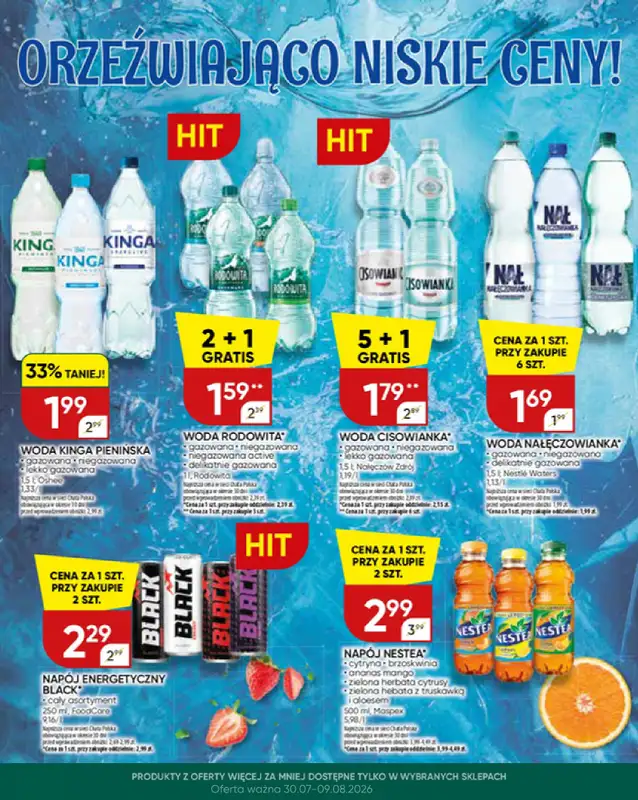Chata Polska - gazetka promocyjna Więcej za mniej! 30.07-09.08  do niedzieli 09.08 - strona 5