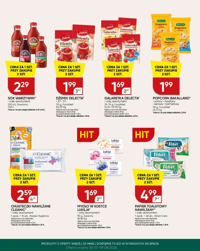 Chata Polska - gazetka promocyjna Więcej za mniej! 30.07-09.08  do niedzieli 09.08 - strona 2