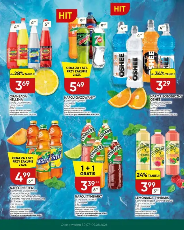 Chata Polska - gazetka promocyjna Orzeźwiająco niskie ceny! 30.07-09.08  do niedzieli 09.08 - strona 2