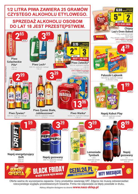 Delikatesy Sezam - gazetka promocyjna Gazetka od czwartku 23.07 do środy 05.08 - strona 4