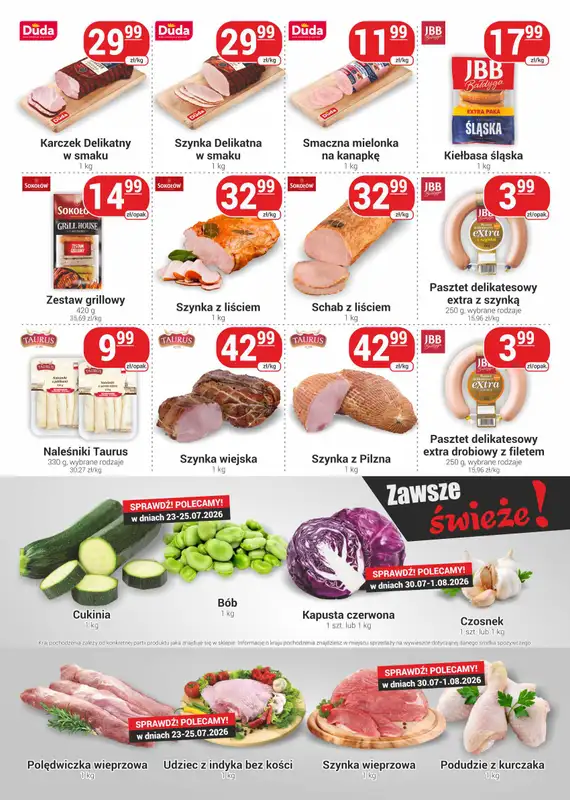 Delikatesy Sezam - gazetka promocyjna Gazetka od czwartku 23.07 do środy 05.08 - strona 2