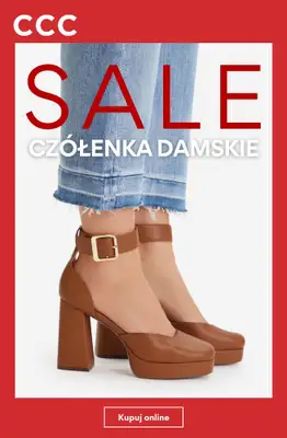 CCC - gazetka promocyjna SALE - Czółenka damskie od piątku 24.07 