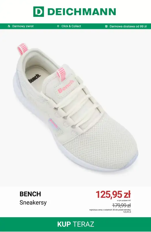 Deichmann - gazetka promocyjna Nowe modele na wyprzedaży do -50% od piątku 24.07  - strona 9
