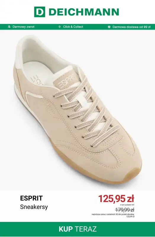 Deichmann - gazetka promocyjna Nowe modele na wyprzedaży do -50% od piątku 24.07  - strona 11
