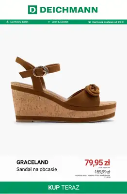Deichmann - gazetka promocyjna Nowe modele na wyprzedaży do -50% od piątku 24.07  - strona 12