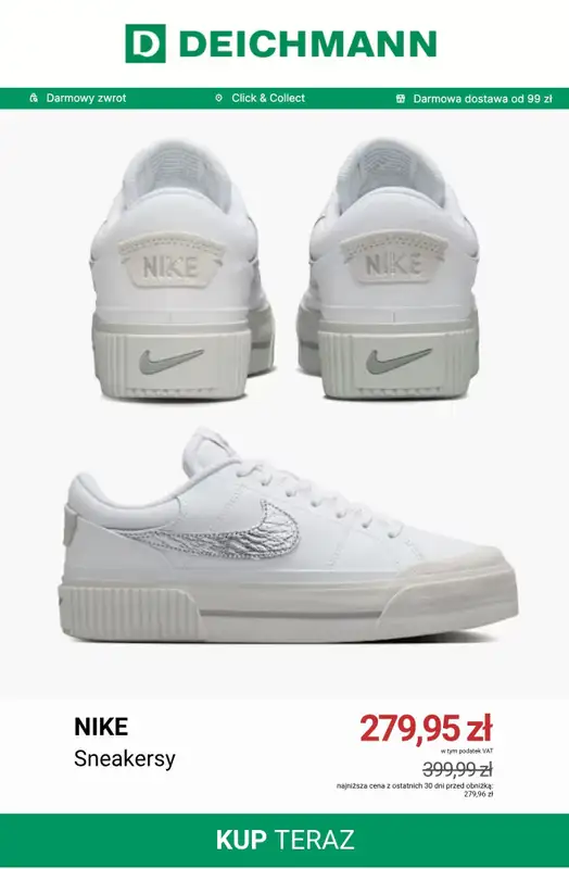 Deichmann - gazetka promocyjna Nowe modele na wyprzedaży do -50% od piątku 24.07  - strona 8