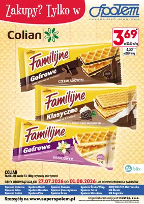 Społem - Blisko i Korzystnie - gazetka promocyjna Zakupy? Tylko w Społem od poniedziałku 27.07 do soboty 01.08 - strona 2