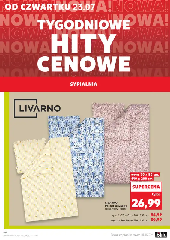 Kaufland - gazetka promocyjna Gazetka Tygodnia od czwartku 23.07 do środy 29.07 - strona 66