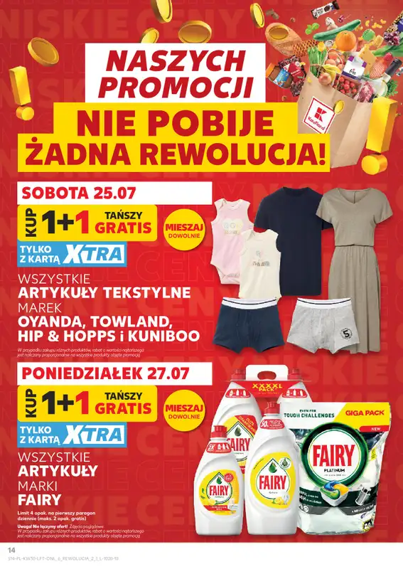 Kaufland - gazetka promocyjna Gazetka Tygodnia od czwartku 23.07 do środy 29.07 - strona 14