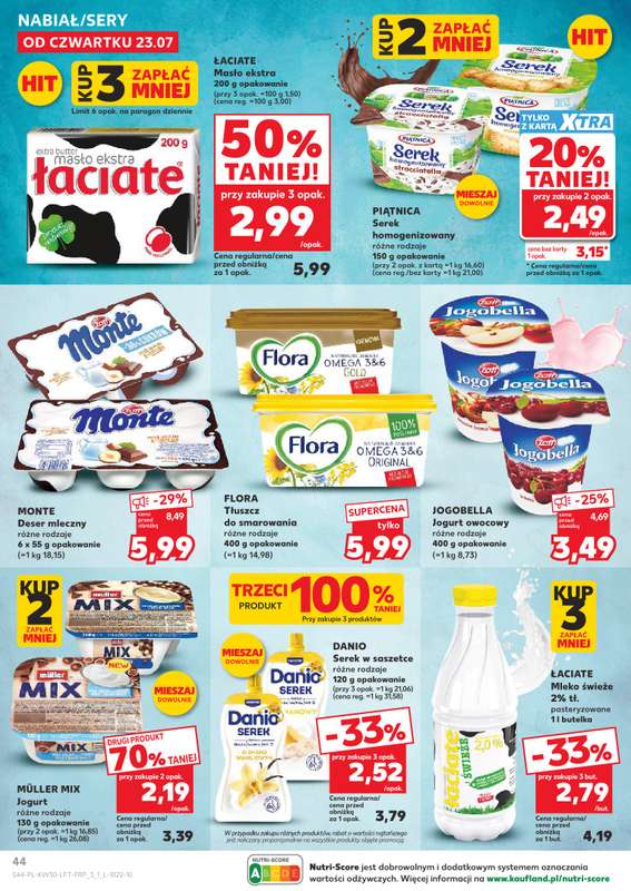 Kaufland - gazetka promocyjna Gazetka Tygodnia od czwartku 23.07 do środy 29.07 - strona 44