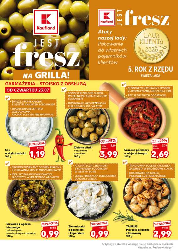 Kaufland - gazetka promocyjna Mocny Start od poniedziałku 27.07 do środy 29.07 - strona 14