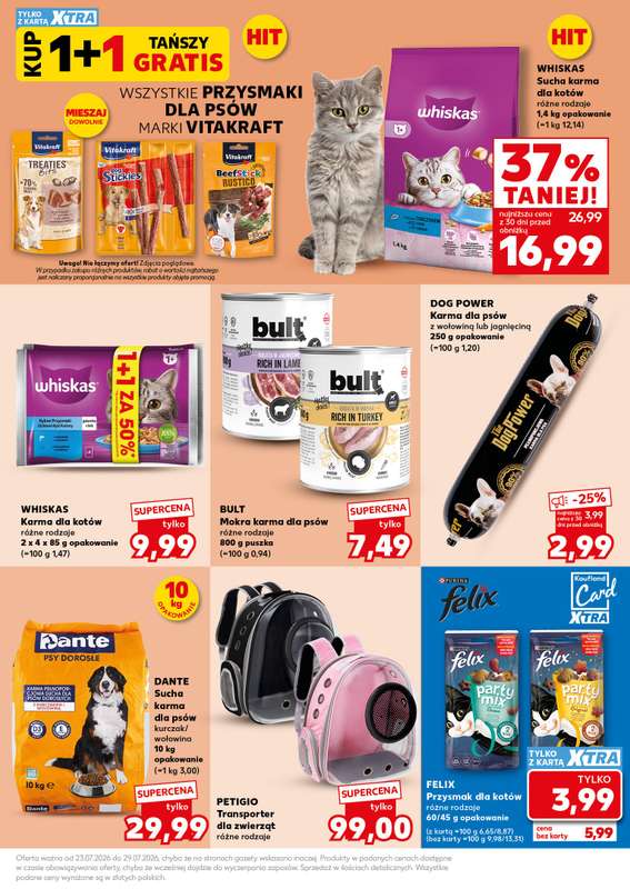 Kaufland - gazetka promocyjna Mocny Start od poniedziałku 27.07 do środy 29.07 - strona 23