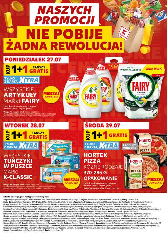 Kaufland - gazetka promocyjna Mocny Start od poniedziałku 27.07 do środy 29.07 - strona 28