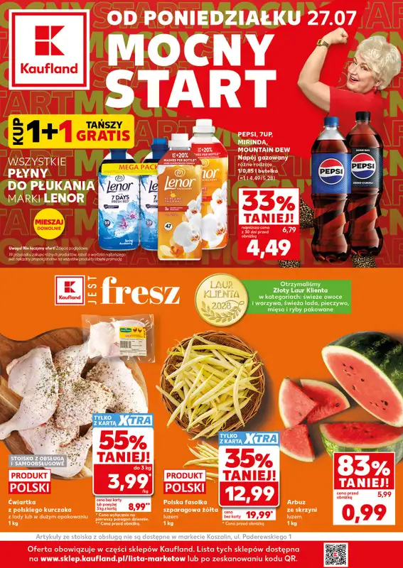 Kaufland - gazetka promocyjna Mocny Start  