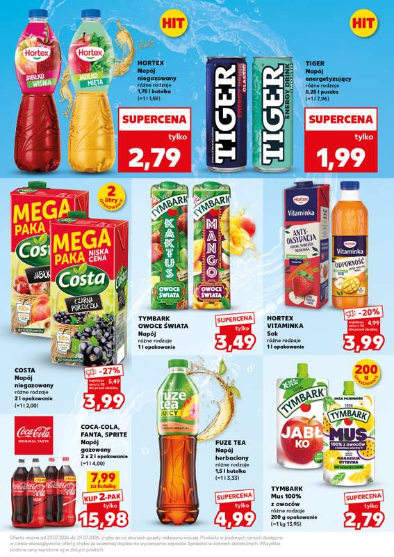 Kaufland - gazetka promocyjna Mocny Start od poniedziałku 27.07 do środy 29.07 - strona 19