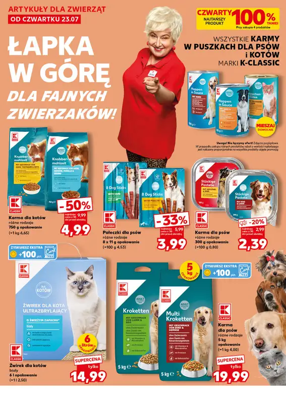 Kaufland - gazetka promocyjna Mocny Start od poniedziałku 27.07 do środy 29.07 - strona 22