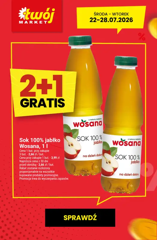 Twój Market - gazetka promocyjna Najlepsze promocje! od czwartku 23.07 do wtorku 28.07 - strona 10