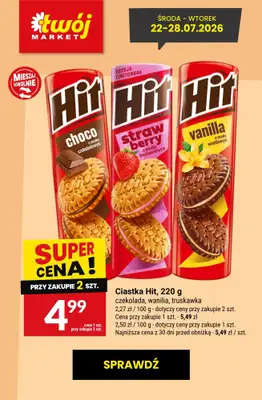Twój Market - gazetka promocyjna Najlepsze promocje! od czwartku 23.07 do wtorku 28.07 - strona 5