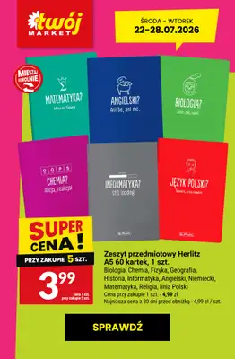 Twój Market - gazetka promocyjna Najlepsze promocje! od czwartku 23.07 do wtorku 28.07 - strona 9