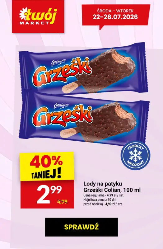 Twój Market - gazetka promocyjna Najlepsze promocje! od czwartku 23.07 do wtorku 28.07 - strona 4
