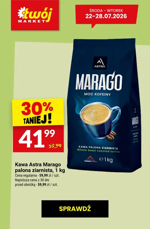 Twój Market - gazetka promocyjna Najlepsze promocje! od czwartku 23.07 do wtorku 28.07 - strona 6