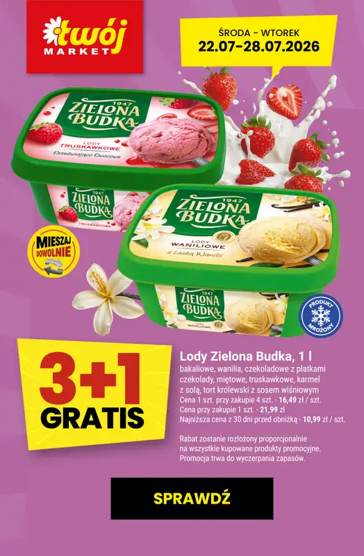 Twój Market - gazetka promocyjna Najlepsze promocje! od czwartku 23.07 do wtorku 28.07 - strona 2